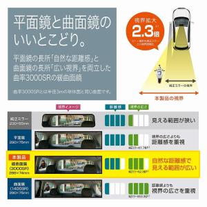 ルームミラー 車 ワイドミラー M56 300...の詳細画像4