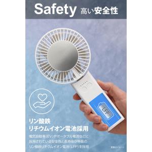 スマホ冷却ハンディファン 携帯扇風機 ZE31...の詳細画像5