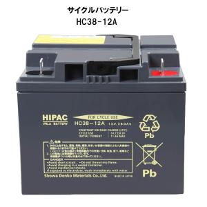 エナジーウィズ Tuflong 小型制御弁式鉛蓄電池(サイクルバッテリー) HC38-12A｜carmeister