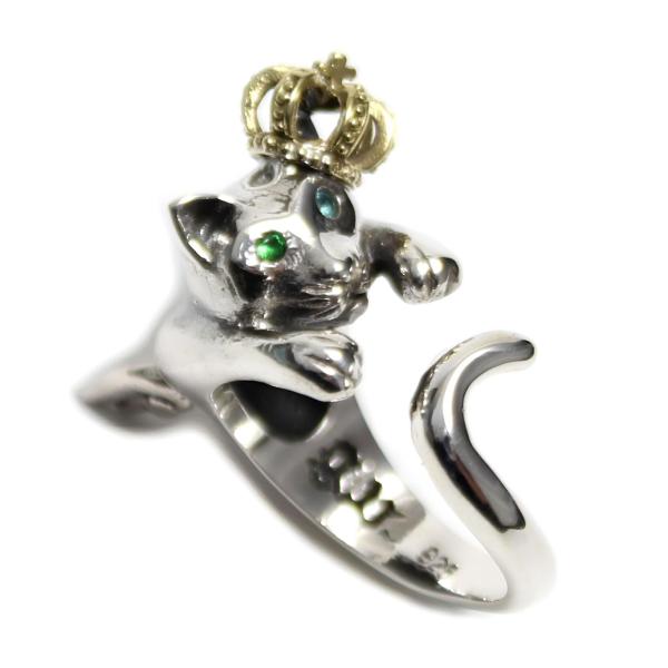 猫 ネコ キャット リング 指輪 シルバー９２５ リング アクセサリー エジプト 魔除け お守り g...