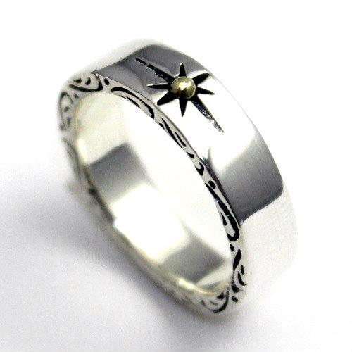 太陽 サン リング 指輪 シルバー９２５ メンズ レディース ネイティブアメリカン インディアン ア...