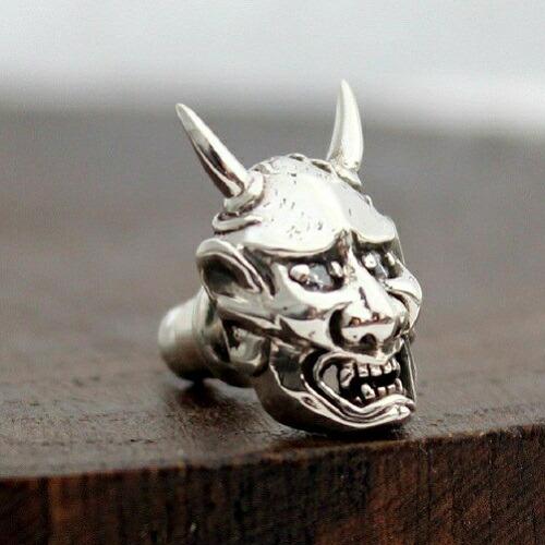 orientalvibrations オリエンタルバイブレーション 般若 鬼 鬼面 和柄 ピアス シ...