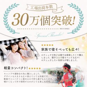 レジャーシート 厚手 洗える 肩掛け 200×...の詳細画像2