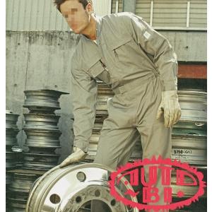 シンプル＆高機能　オートバイ印長袖つなぎ 5750　4L・5L　【山田辰・AUTO-BI・長袖・ツナ...