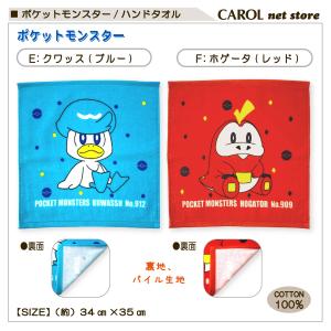 ハンドタオル ポケットモンスター ポケモン 男...の詳細画像5