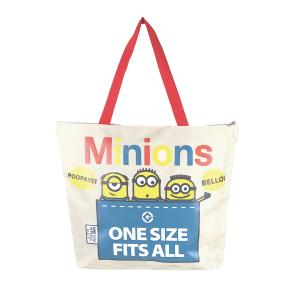 トートバッグ ミニオンズ レッド メル ジェリー トム 在庫処分 値下げ 数量限定 ビッグトート 大きめ ポリエステル MINIONS 送料無料｜carol-netstore