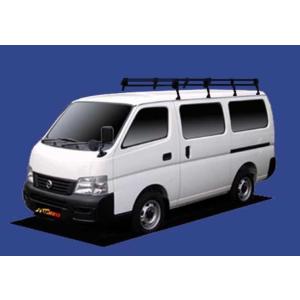 アルミ製ルーフキャリア　ナカオ　ハイエース　キャラバン 日産（NISSAN） キャラバン E25(標準ルーフ) ルーフキャリア 1番人気8