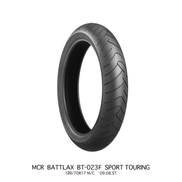 BRIDGESTONE 110/80ZR18 M/C 58(W) BT023 フロント TL(チュー...