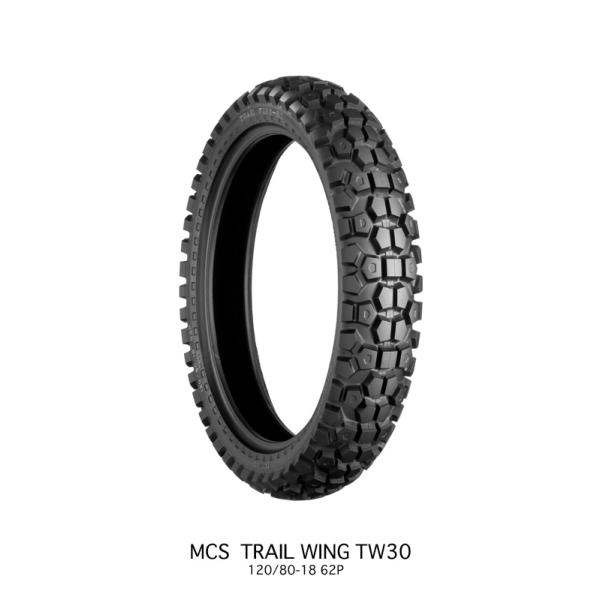BRIDGESTONE 120/80-18 M/C 62P TW30 リア WT(チューブタイプ)