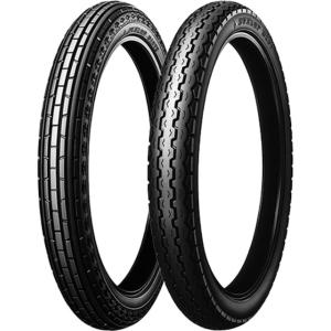 DUNLOP 2.50-17 4PR D107 リアWT(チューブタイプ)