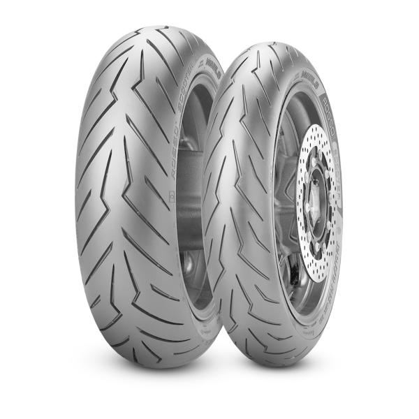 PIRELLI 120/70-12 58P DIABLO ROSSO SCOOTER チューブレスタ...