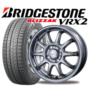 【2025年製】軽自動車用ホイール&amp;amp;BLIZZAK VRX2 スタッドレス155/65R14set ブリヂストン ブリザック VRX2