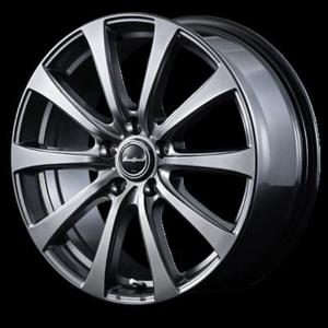 MID EUROSPEED G10 17インチ 7J 5H114.3 +38 メタリックグレー 