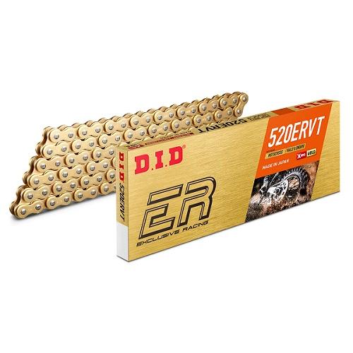 DID 520ERVT-108L ZJ(カシメ) GOLD 4525516358651 大同工業株式...