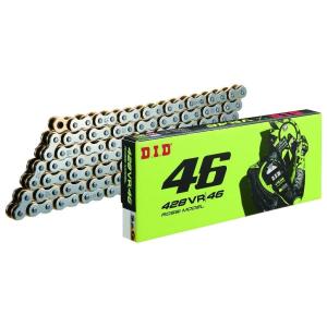 D.I.D DID 520ERVT-62L ZJ(カシメ) GOLD 大同工業株式会社 バイク