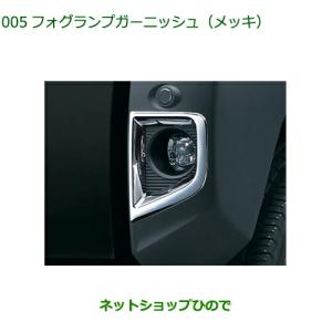 ダイハツ（DAIHATSU） (18T)フォグランプガーニッシュ(ダークブラック
