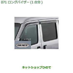 渡*り様 アトレーワゴン S321G 純正ワイドバイザー1台分 ダイハツ 純正部品ダイハツ アトレーワゴンワイドバイザー(1台分