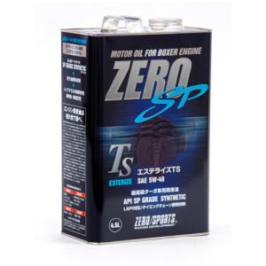 ZERO SPORTS（ゼロスポーツ） エンジンオイル　エステライズTS　4.5L缶 5W-40｜carparts-yshoping