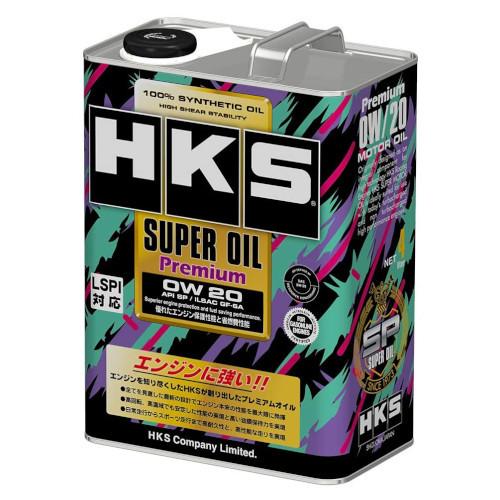 HKS（エッチ・ケー・エス）SUPER OIL Premium 0W-20 API SP 4L 品番...