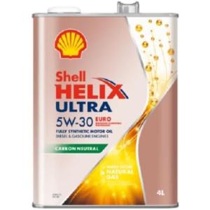 Shell Helix ULTRA EURO(シェルヒリックスウルトラユーロ) 5Ｗ-30 4L 全合成油エンジンオイル｜carparts-yshoping