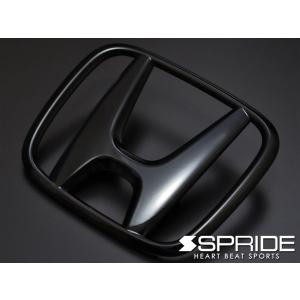 SPRIDE（エスプライド）　カラードエンブレム フロント『H』マーク（ピアノブラック）　ヴェゼルRS 2WD（RU1）　2013.12〜｜carparts