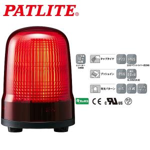 パトライト LED表示灯 SLシリーズ φ80mm AC100~240V 3点ボルト足取付