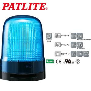 パトライト LED表示灯 SLシリーズ φ100mm DC12/DC24 3点ボルト足取付