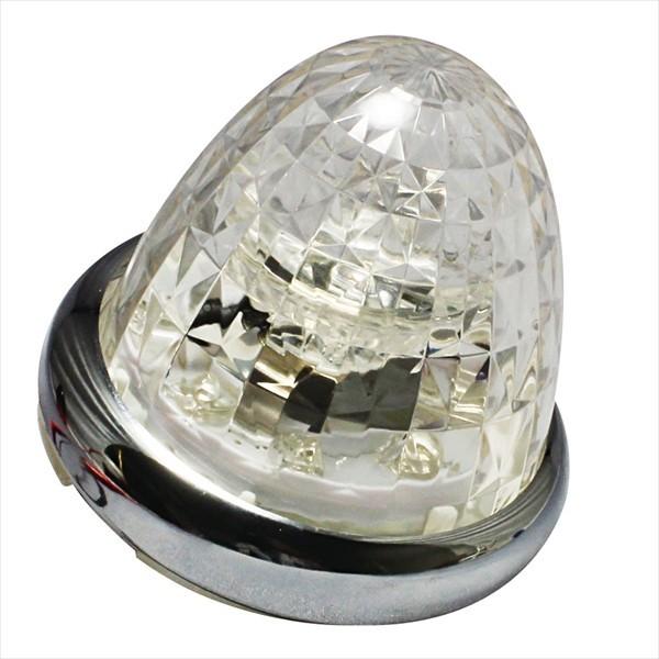 YAC 槌屋ヤック LED 超流星 マーカーランプ DC12/24V クリアレンズ/グリーン CE-...