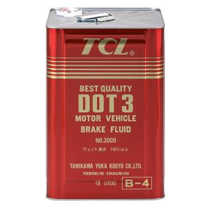 ブレーキオイル DOT3 18L缶 谷川油化興業 TCL ブレーキフルード3