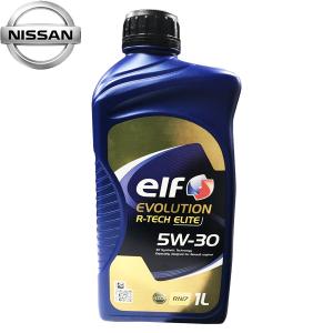 日産 純正 elf エボリューション R-TECH ELITE 5W-30 1L KLACN-05301｜carpartstsc