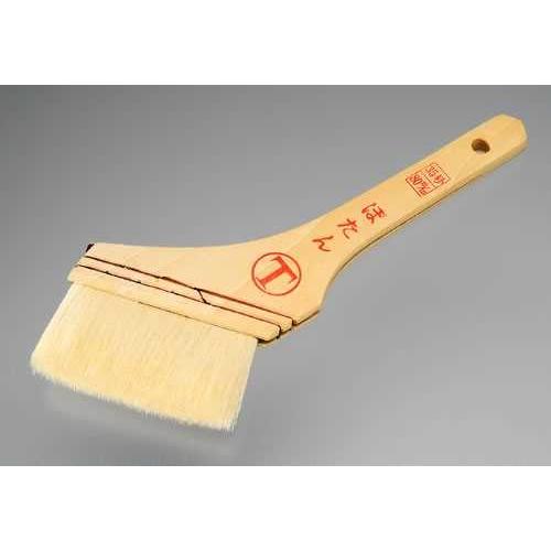 大塚刷毛 ぼたんニス 筋違 白 35号/80ミリ 刷毛
