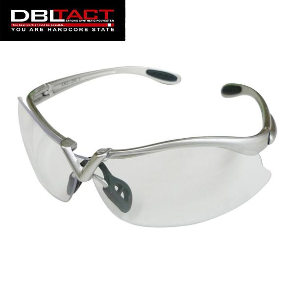 DBLTACT 保護メガネ マルチフレーム搭載 クリア DT-SG-07C