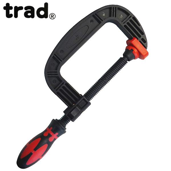 trad C型パワークランプ 100mm TRC-100