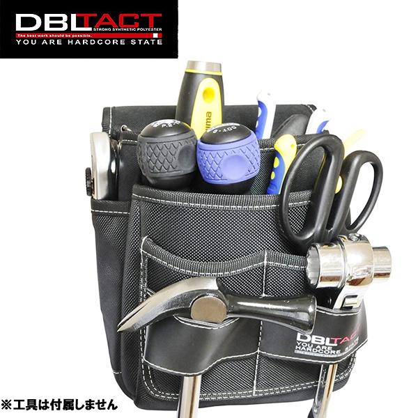 DBLTACT 腰袋 2段 ブラックDT-30-BK