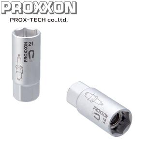 PROX-TECH プロクステック スパークプラグソケット マグネットタイプ 1/2 21mm No.83396｜carpartstsc