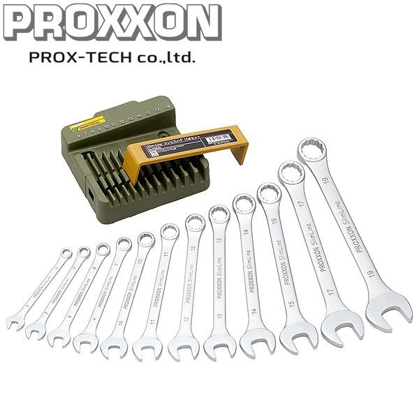 PROX-TECH プロクステック SlimマイナスLine コンビスパナ 12点セット No.83...