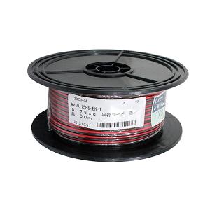 Moveon ムーヴオン 平行コード 0.75sq 赤/黒 50m AVS0.75RE-BK-T