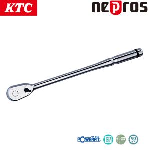 KTC ネプロス 12.7sq.ラチェットハンドル NBR490 : CarParts TSC 