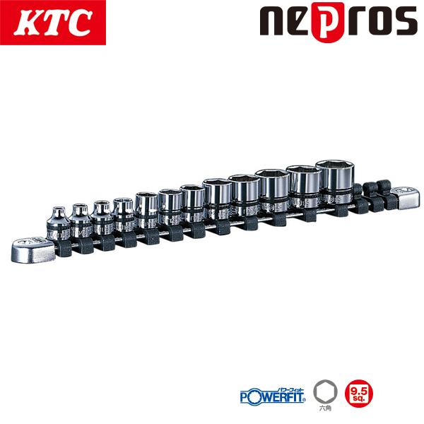 KTC ネプロス 9.5sq.ソケットセット 六角 12コ組 NTB312A