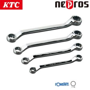 KTC ネプロス S字めがねレンチセット 4本組 NTM1204 : CarParts TSC