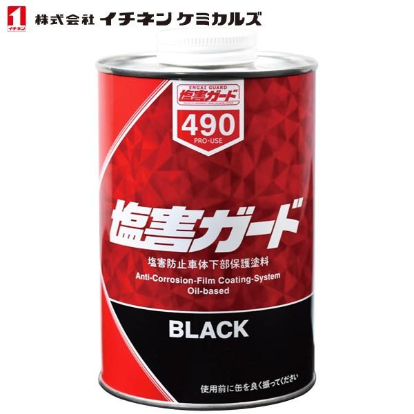イチネンケミカルズ 塩害ガードブラック 1kg NX490