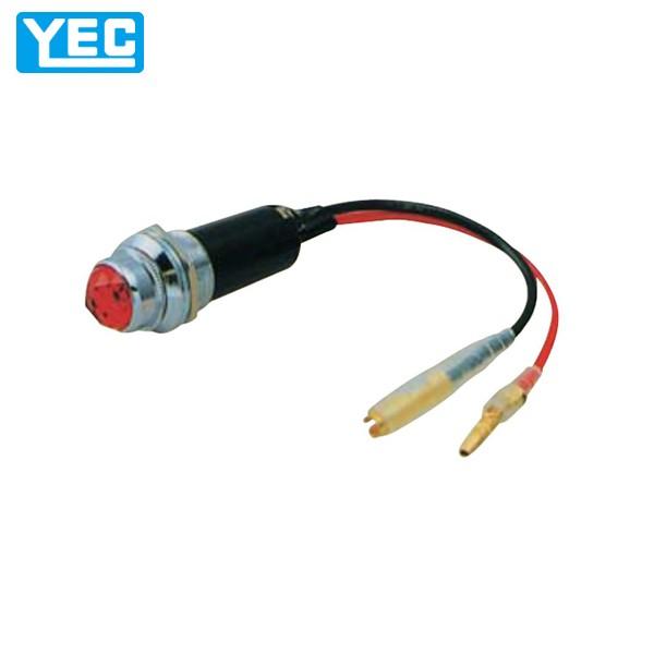 YEC 山口電機工業 LED ポリカーボダイヤカットレンズ パイロットランプ コード付 DC12V ...