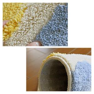玄関マット 幾何 45×70 cm 洗える 滑...の詳細画像3