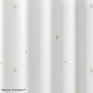 イージー オーダーレースカーテン リンゴガブリ...の詳細画像5