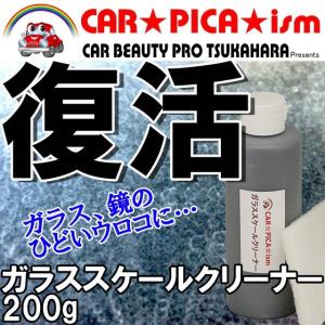 ガラススケールクリーナー 200g 雨ジミ 油膜除去 業務用