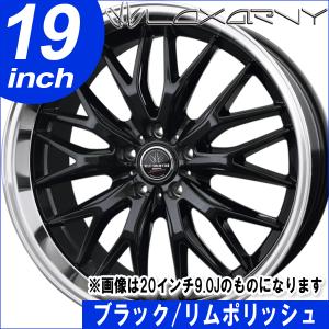 サマータイヤホイール4本セット 225/45R19 BADX ロクサーニ マルチフォルケッタ2 SP-SPECTOR ブラック/リムポリッシュ  送料無料