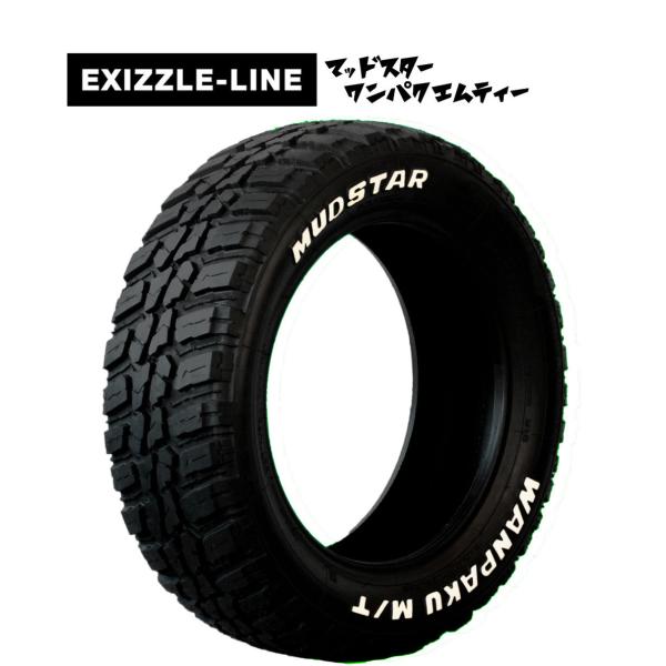エクシズルライン MUDSTAR マッドスター WANPAKU ワンパク MT 175/65R14 ...