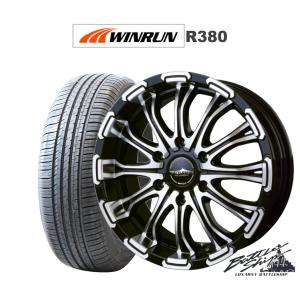 サマータイヤ ホイール4本セット BADX ロクサーニ バトルシップ WINRUN ウインラン R380 215/60R17｜carport-maluzen