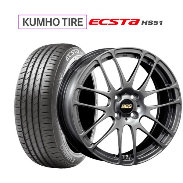 サマータイヤ ホイール4本セット BBS JAPAN RE-L2 クムホ ECSTA HS51 16...