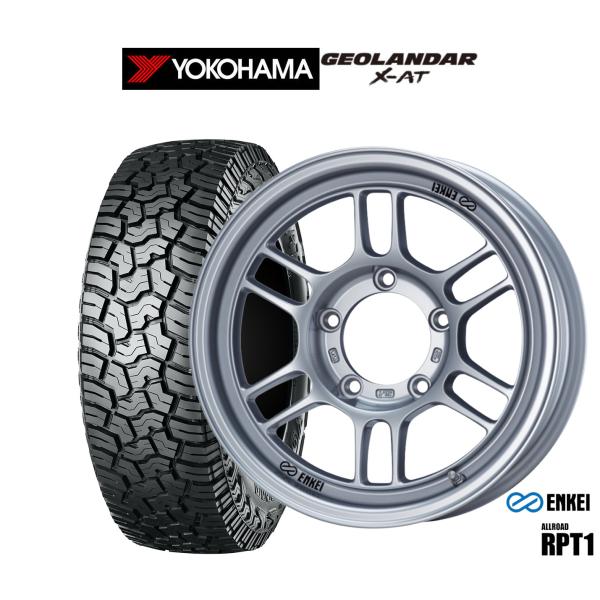 オフロードタイヤ ホイール4本セット エンケイ RPT1 For JIMNY ヨコハマ GEOLAN...